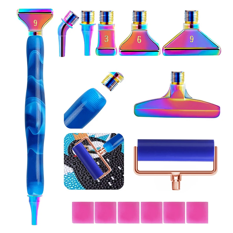 Набор металлических наконечников для алмазной живописи 14 шт.