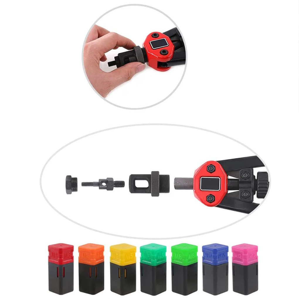 Запасные оправки Запасной инструмент для заклепки гайки гайка заклепка Easy-to- M8