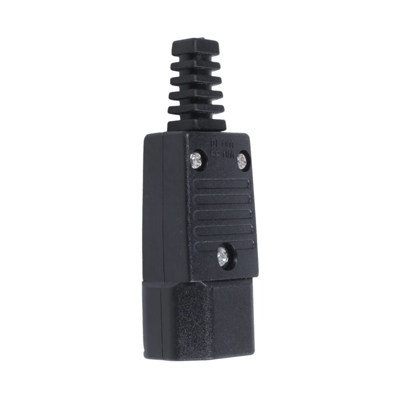 

20X Black IEC-320 C14 Male Plug AC Power Inlet Socket Connector 250V 10A