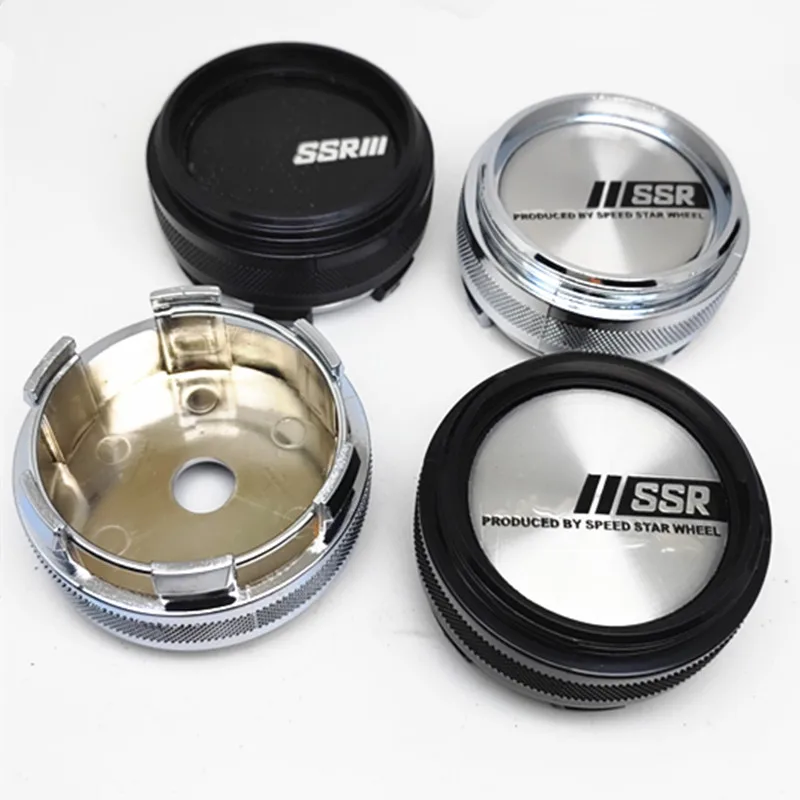 

4pcs 62mm 56mm SSR Wheel Center Hub Caps Rims Replacement Cover Dust proof Hubcap