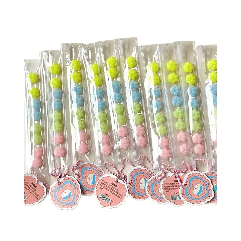 7 шт./пакет мини-кошачья лапа липкие сжимаемые игрушки Kawaii мягкие реалистичные