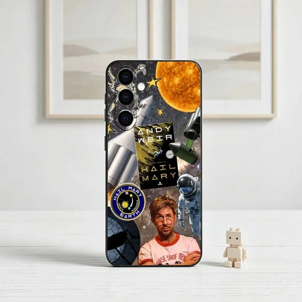 Фото Чехол для телефона Ryan-N Gosling Project Hail Mary для Samsung Galaxy A73, A72, A71, A70, A53, A52, A51, мягкий силиконовый черный чехол, подарок №4