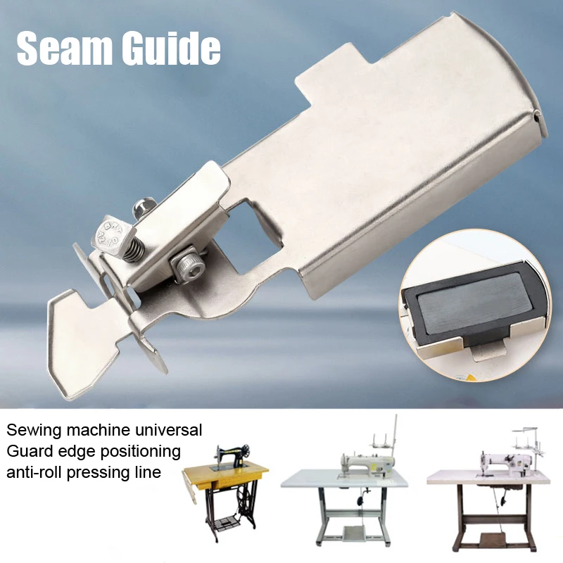 

Sewing Seam Guide Presser Foot Hemmer Guide Presser Foot For Industrial Lockstich Or Walking Foot Diy Sewing Tool Accessories