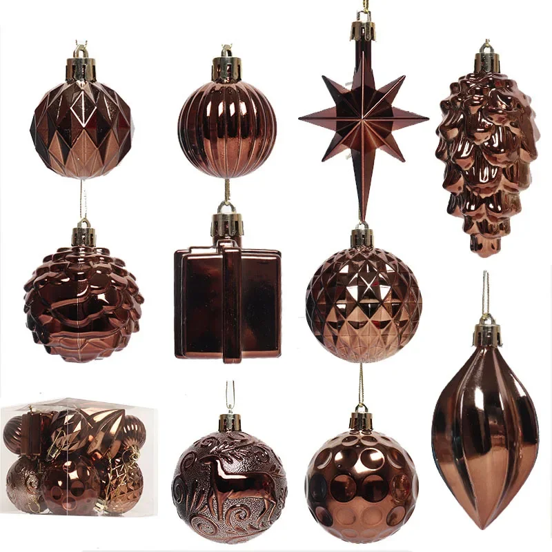 

Набор рождественских шаров 12 шт.