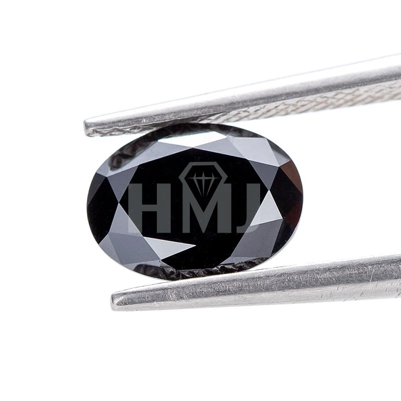 

Драгоценный камень HMJ, свободный бриллиант с муассанитом, овальной огранкой, D-образной формы, для изготовления колец, ожерелий, ювелирных изделий с сертификатом GRA