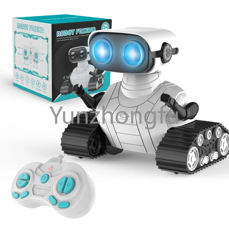 

Remote Control Intelligent 008 Charging Robot Handle Sound and Light Dancing Electric Children's Toy