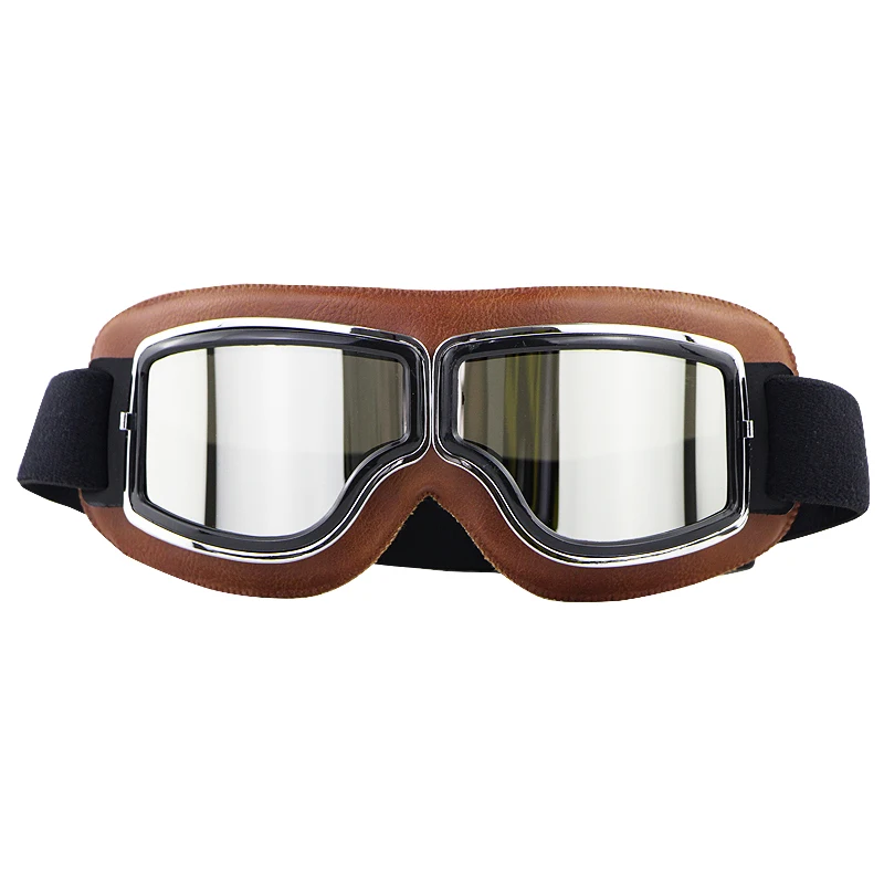 

New Motocross Goggles Moto Bike Glasses ATV Lunette Motorcycle Helmet Universal Glasses Cycling Gafas Vintage Steampunk Goggles