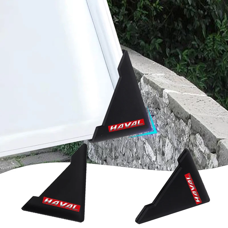 

2Pcs Silicone Car Door Crash Corner Scratch Protector Sticker For Haval DCT DARGO XY H6 Coupe H7 H6S DHT M6 Jolion Accessories