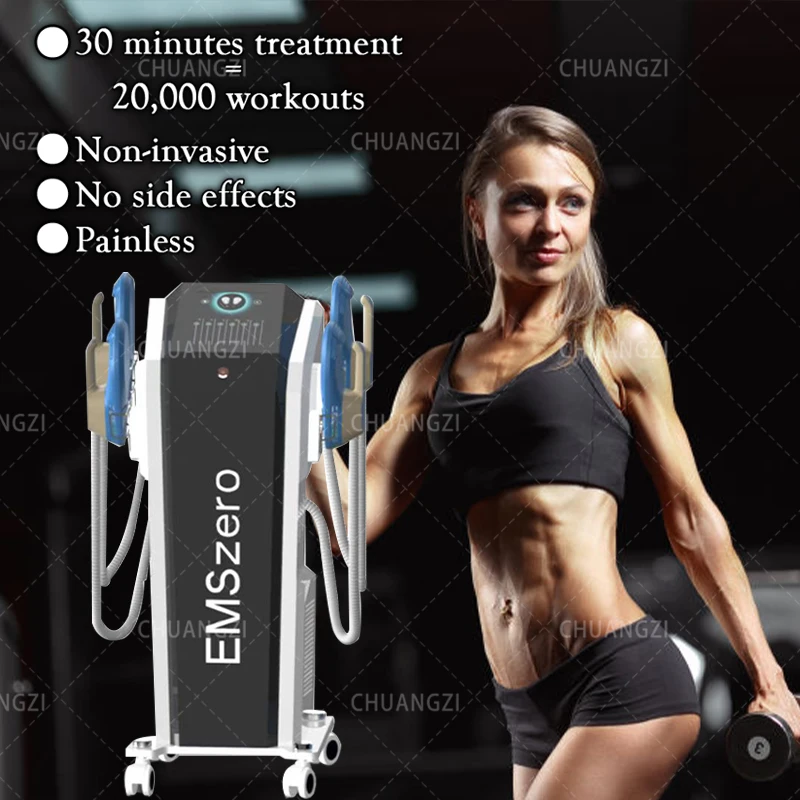 

Портативный спортивный стимулятор emslim для похудения, Neo электромагнитный стимулятор мышц EMSzero с подушечками для тазовой стимуляции