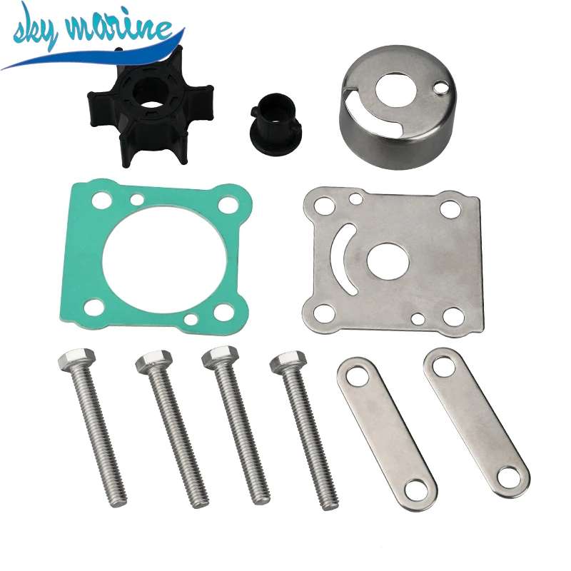 Комплект крыльчатки водяного насоса 6N0-W0078 для Yamaha подвесной мотор 2T 6HP 8HP 18-3460