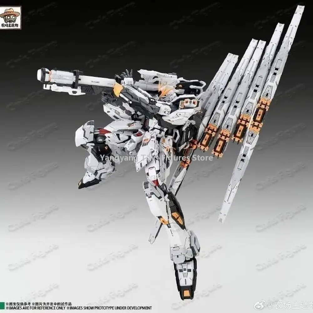 Фото Модель NCZZW RX-93 Nu Fighter, фигурка в стиле CMM GK, масштаб 1/100, сборный набор, 24 см, аниме-фигурки UC, подарок【В НАЛИЧИИ】 №5