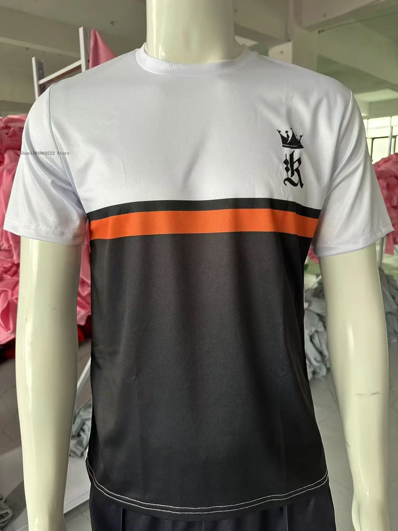 Европейская и американская летняя новая свободная мужская футболка большого