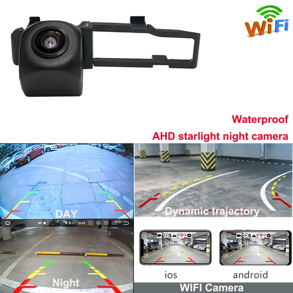 

AHD Car Rear View Reverse Camera For Toyota Corolla 2019 2020 2021 Back Up CAM WIFI Dynamic Trajectory Night Vision