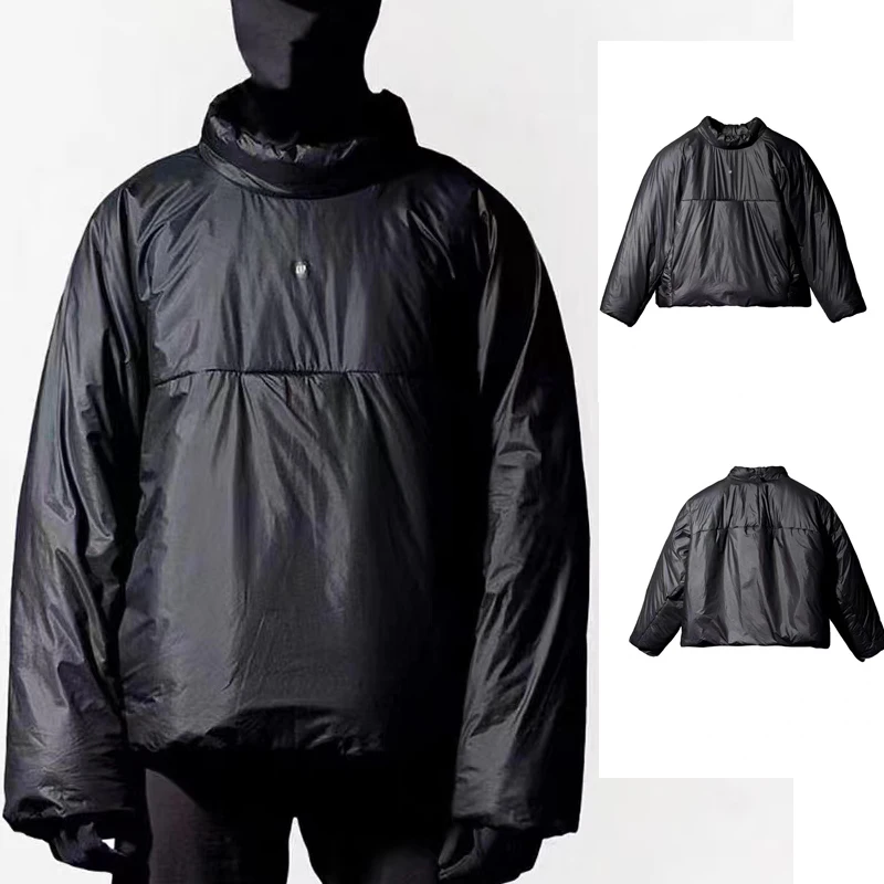 

High Quality 1:1 Oversized Heavy Fabric Kanye West Windbreaker Jacket Men Womenfashion Hoodie Oversized Jacket