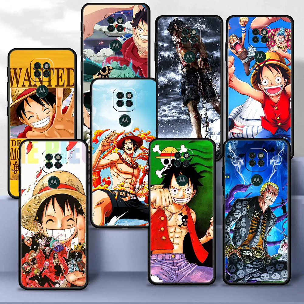 

Case Cover for Motorola Moto G30 G50 G60s G9 G8 One Fusion G Stylus Edge 20 Plus Style Armor Original One Piece Ace Fire Anime