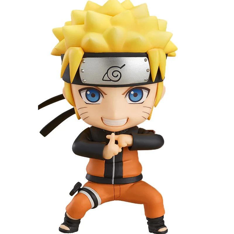 

100% Original Good Smile Nendoroid GSC 682 NARUTO Shippuden Naruto Uzumaki Action Figure Doll Collection Model Toy 10cm
