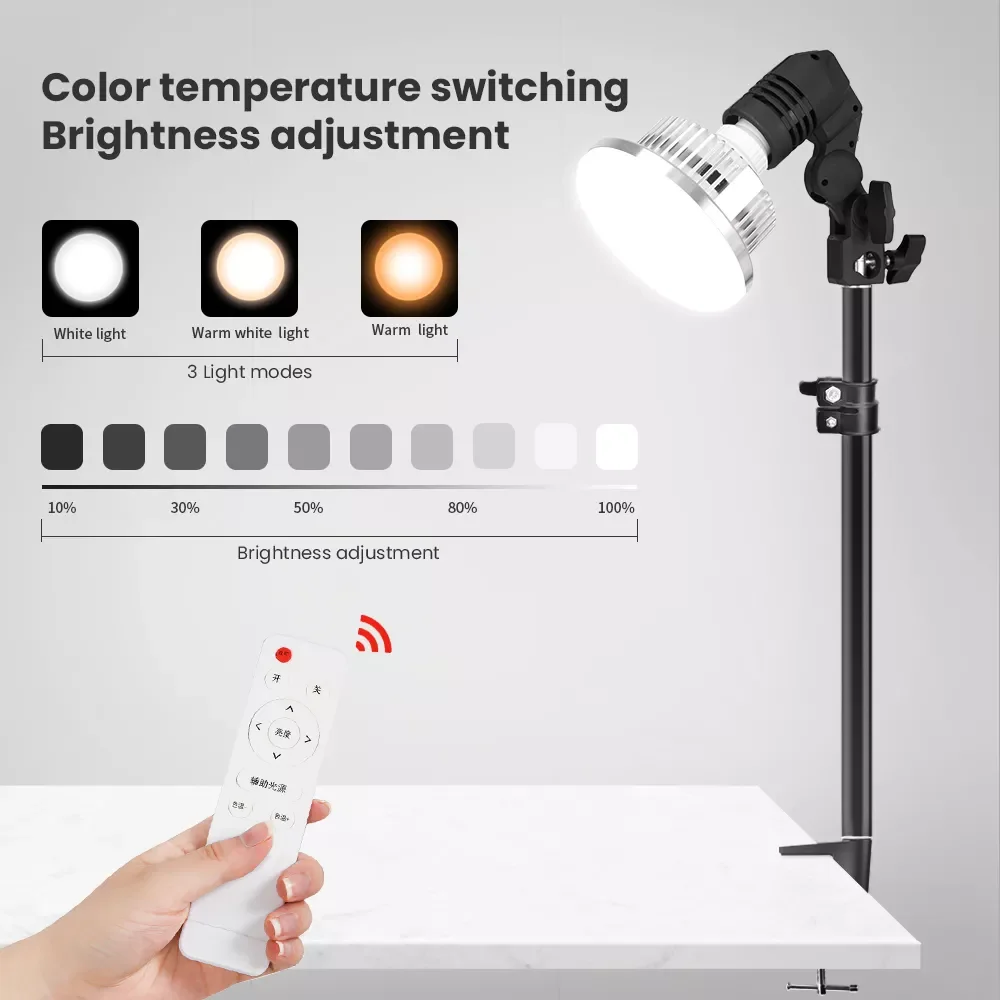 

Home USB Rechargeable Photography Led Video Conference Lighting Kit With Clip Live Streaming For Laptop Computer Remote Working