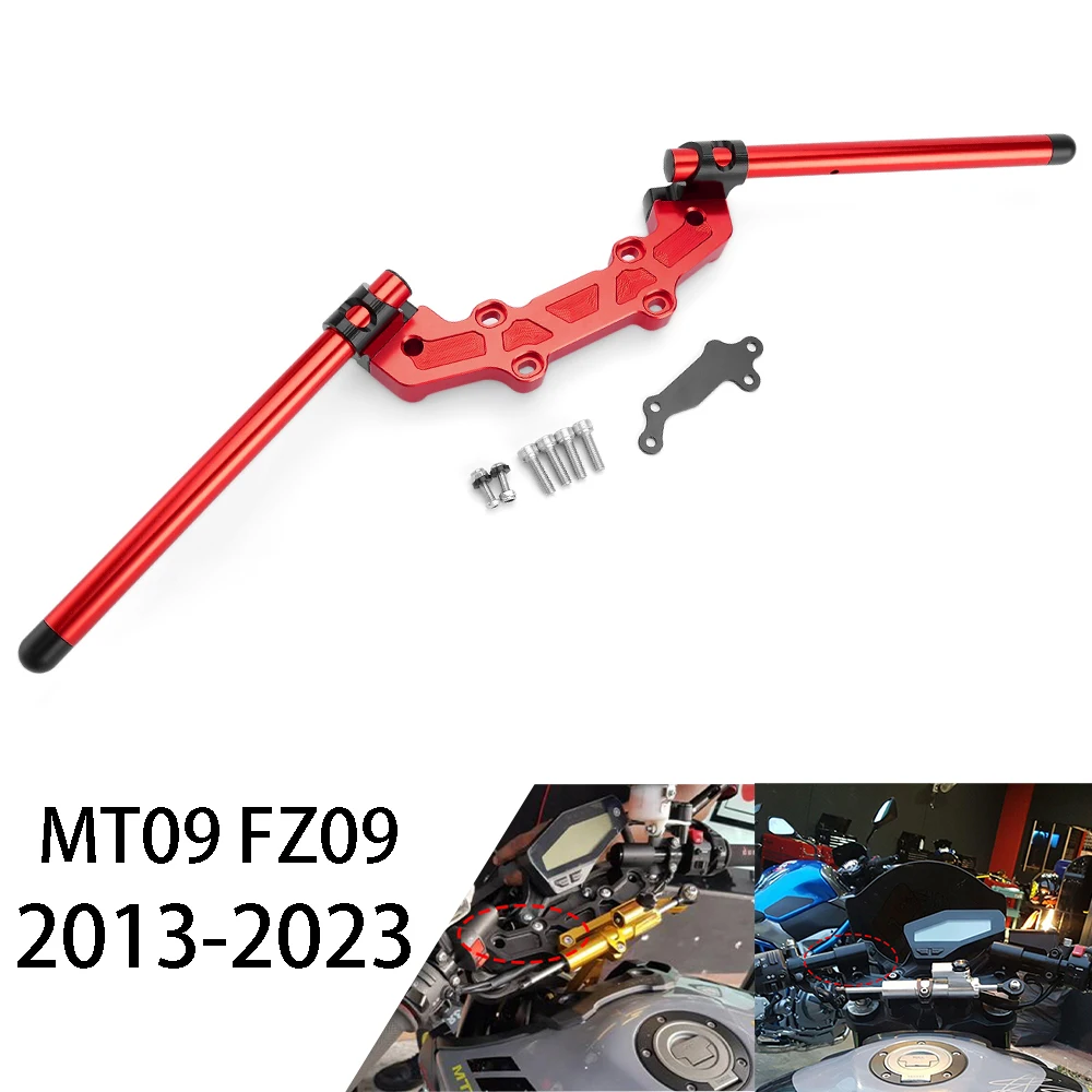 Прищепка для мотоцикла адаптер Руля Мотоцикла Для Yamaha MT09 MT-09 FZ09 MT FZ 09 2013-2023 2022 2021 2020
