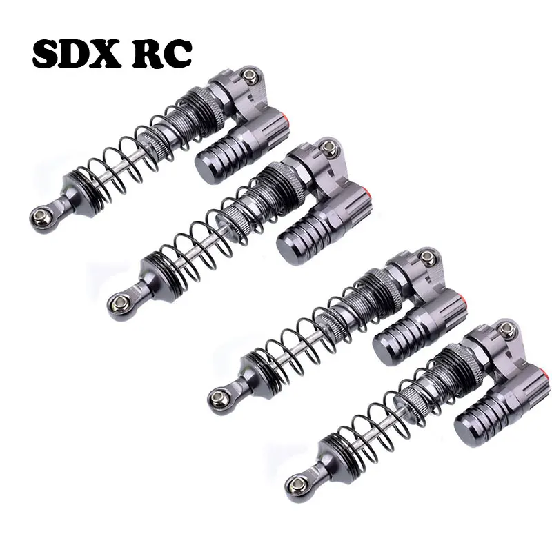 

RC 1/10 Full Metal Piggyback Shock Absorber Hole 90mm For Model Crawler Car Trx-4 TRX4 Axial SCX10 90046 D90 KM2 YF Kyosho G500