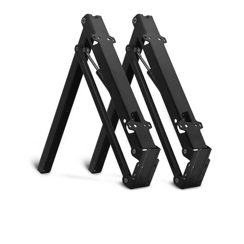 

2PCS Conceal Folding Seat Stool Bracket Hinge Shoe Cabinet Wardrobe Closet Stool Shoe Putting on Furniture Hardware