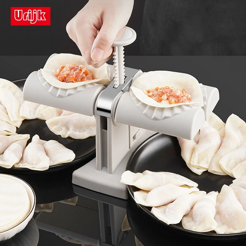 

Dumpling Mould Lazy Must-Ravioli Making Mold Double Head Dumpling Mould Baking Accessories Home Kitchen Dumpling Maker