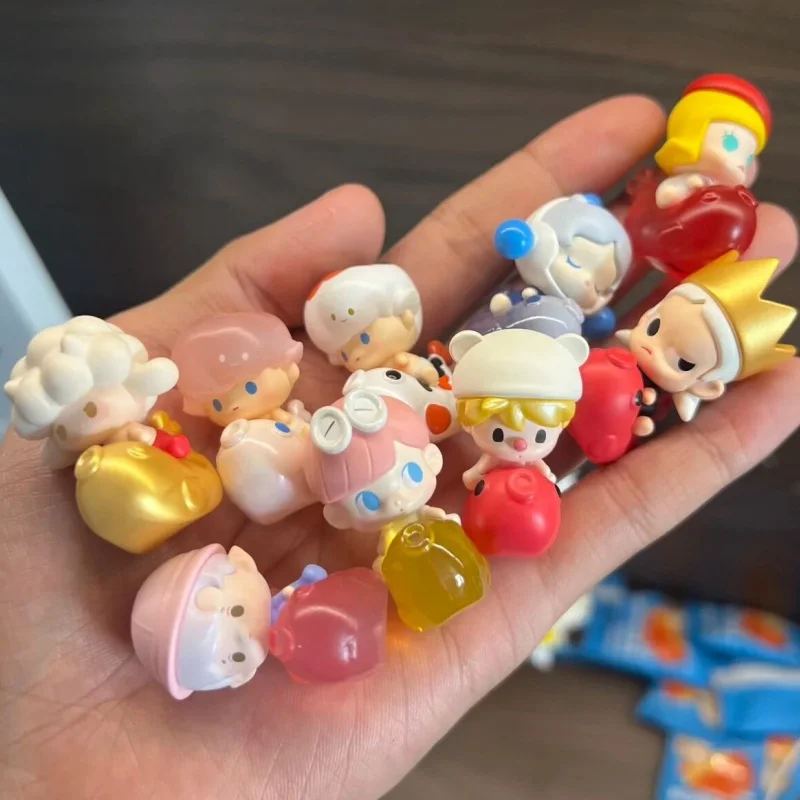 Аутентичная слепая коробка Labubu Crybab Molly Series Bubble Cute Grain Encounter Koi Кукла сумка Модная