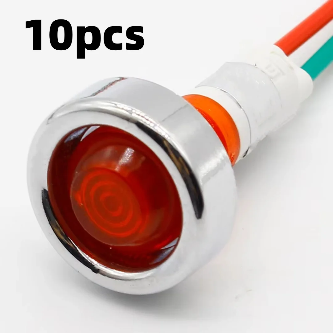 Светодиодные индикаторы ELECAPITAL 12В 10мм