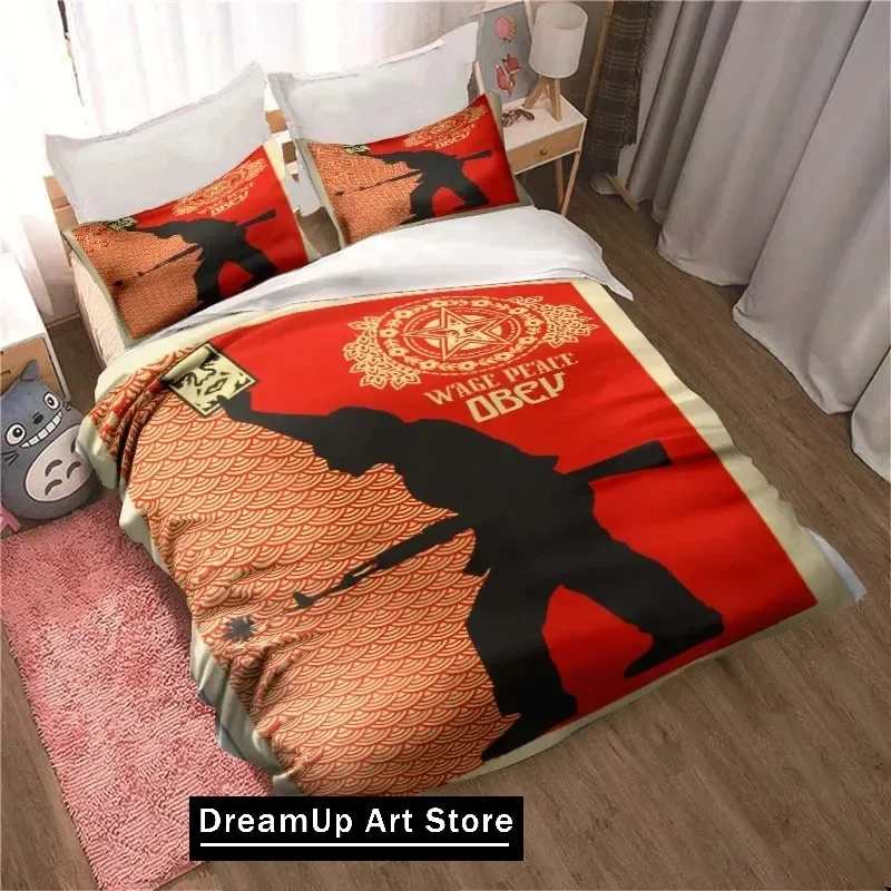 Комплект постельного белья Spoof O-OBEY из микрофибры
