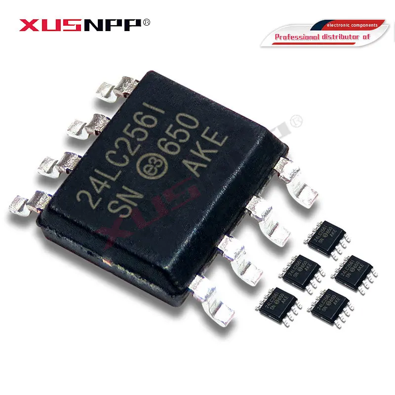 10 шт. 24LC256-I/SN SOP-8 24LC256T-I/SN 24LC32-I/SN 24LC02BT-I/SN 24LC02B-I/SN 24LC08B-I/SN 24LC04B-I/SN 24LC64-I/SN 24LC128-I/SN