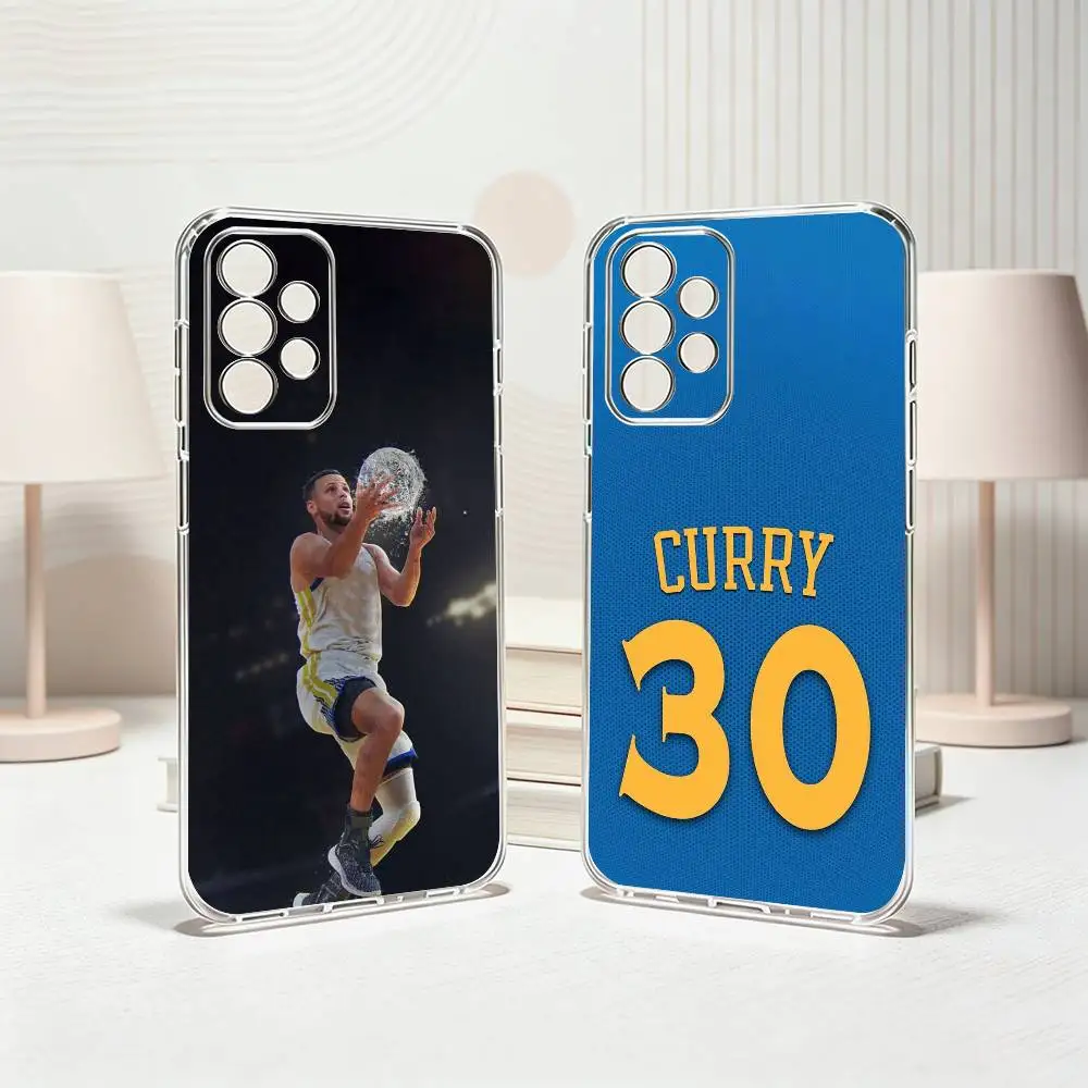 Фото Чехол для телефона Stephen Curry-Y Sports Star-S для Samsung S25, S24, S21, S22, S23, S30, Ultra, S20, Plus, Fe, прозрачный, подарок. №1