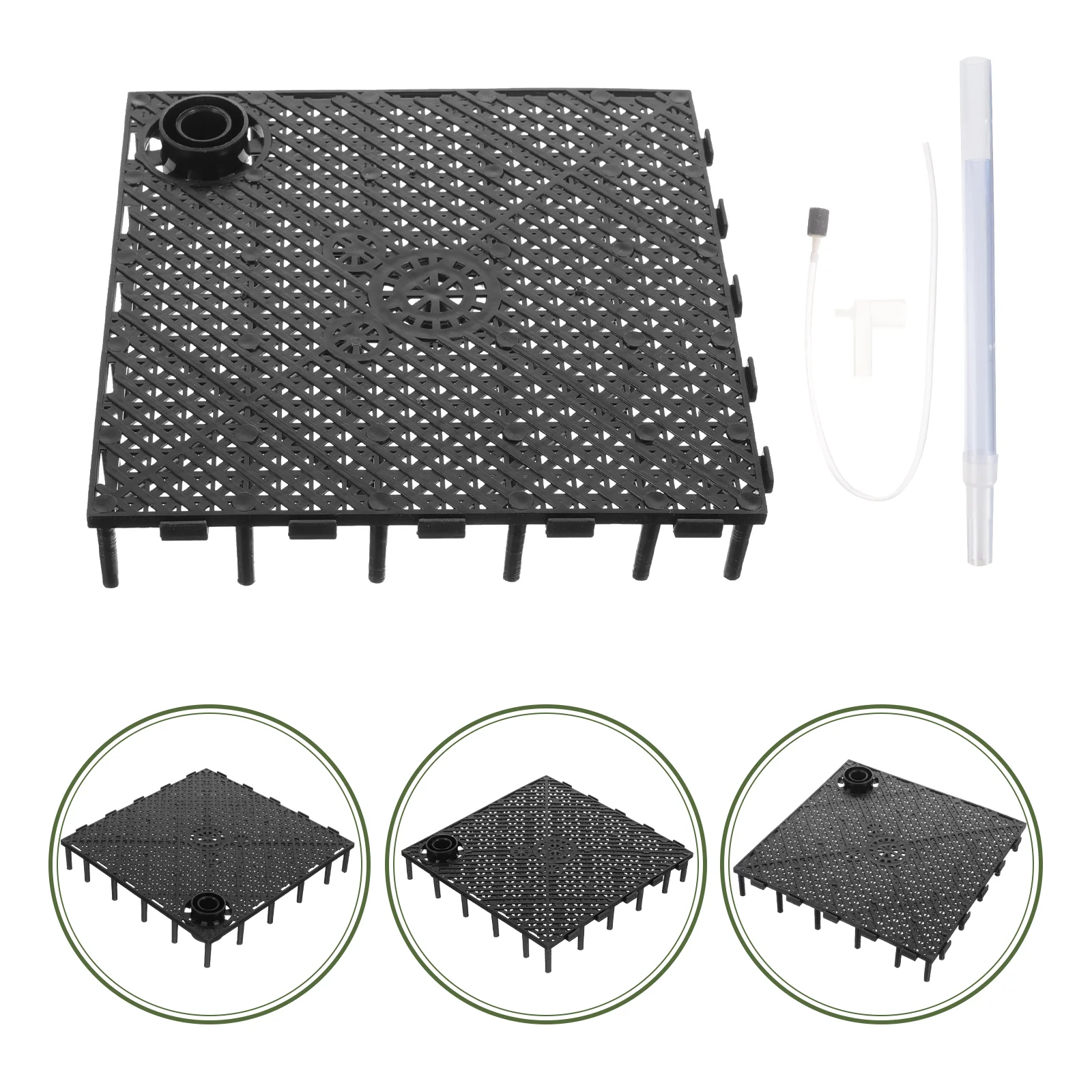 

Fish Tank Bottom Filter Grid Divider Aquarium Accessories Isolation Tray Plastic