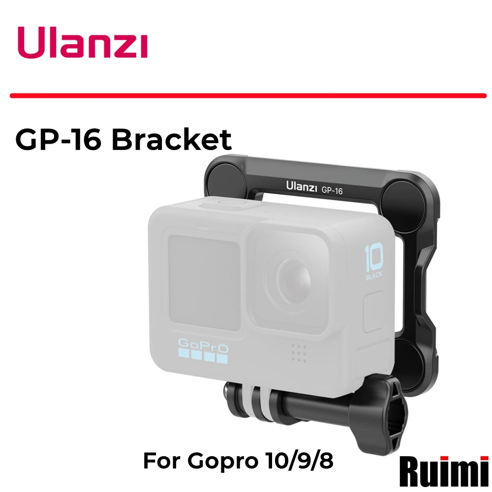 

Ulanzi GP-16 Magnetic Action Camera Quick Release Bracket Gopro Accessories Release Bracket Adapter for GoPro Hero 10 9 8