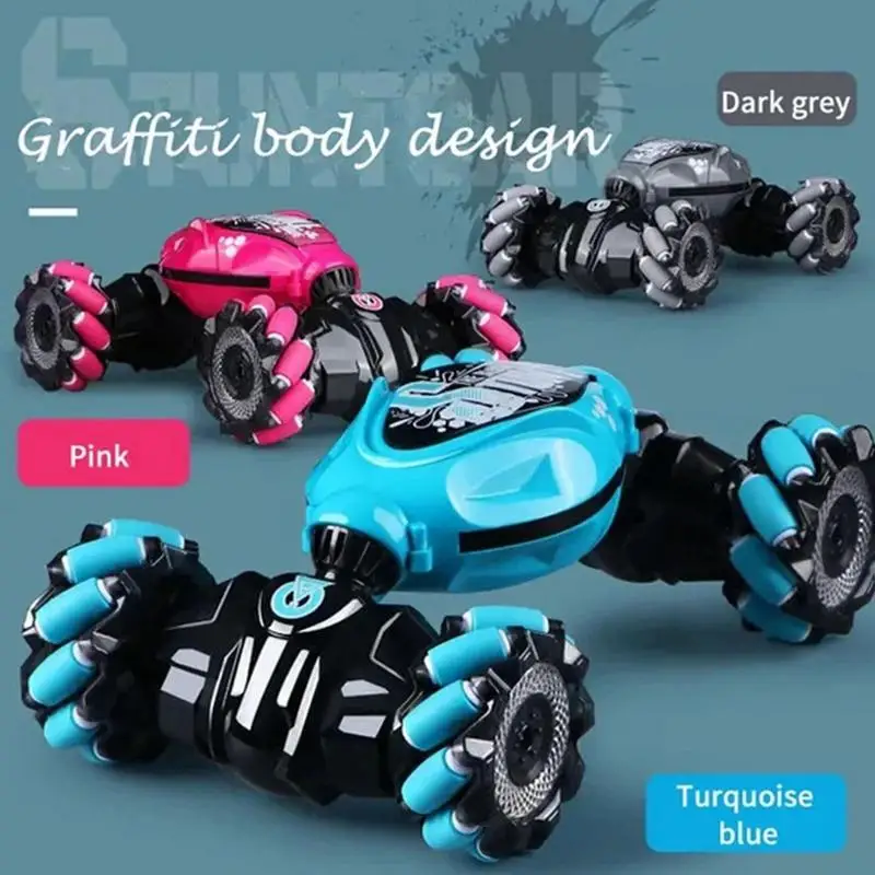 

4WD RC Stunt Car 2.4GHz 1:16 Scale Remote Control Car 360 Flips Toy Cars For Parent-Child Interaction Boys Girls Christmas Gift