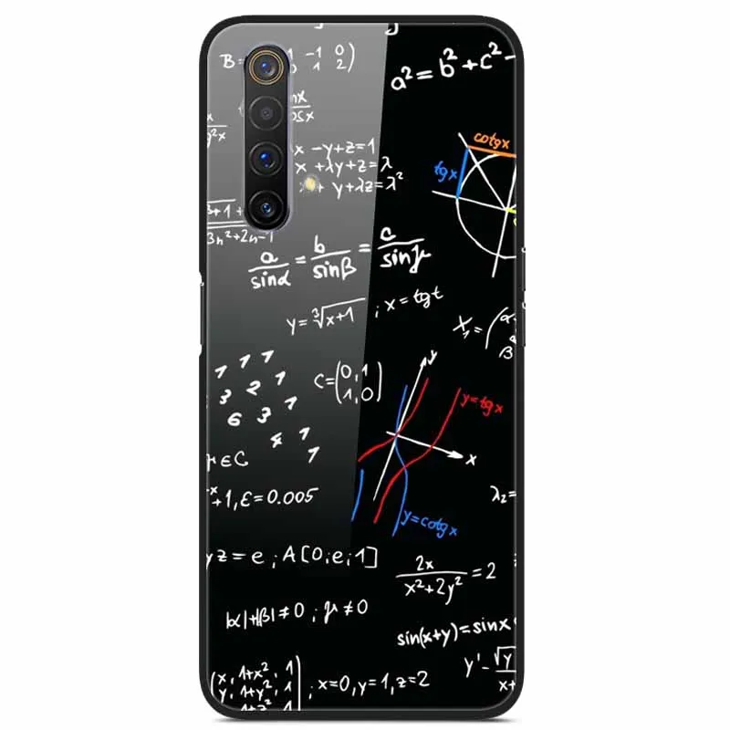 Для Realme X3 Superzoom Чехол из закаленного стекла Starry Marble Жесткая задняя крышка для OPPO