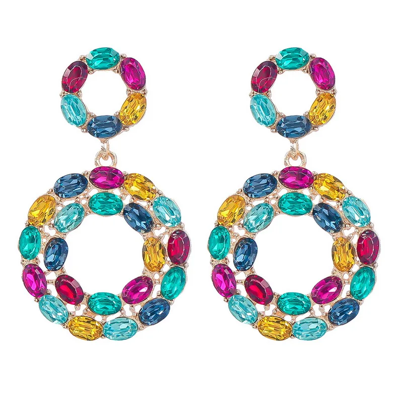 Женские серьги-подвески высокого качества свадебные украшения роскошные в виде