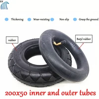 thickened 200x50 outer tire 200 50 inner tube 8 inch electric scooter inner and outer tire belt punching inflated rear wheel