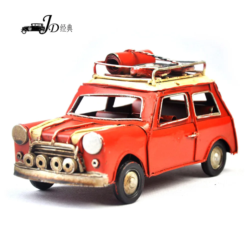 

Manufacturers Retro Wrought Iron Car Model Wholesale Home Children's Study Decoration Bar Shop Window Display