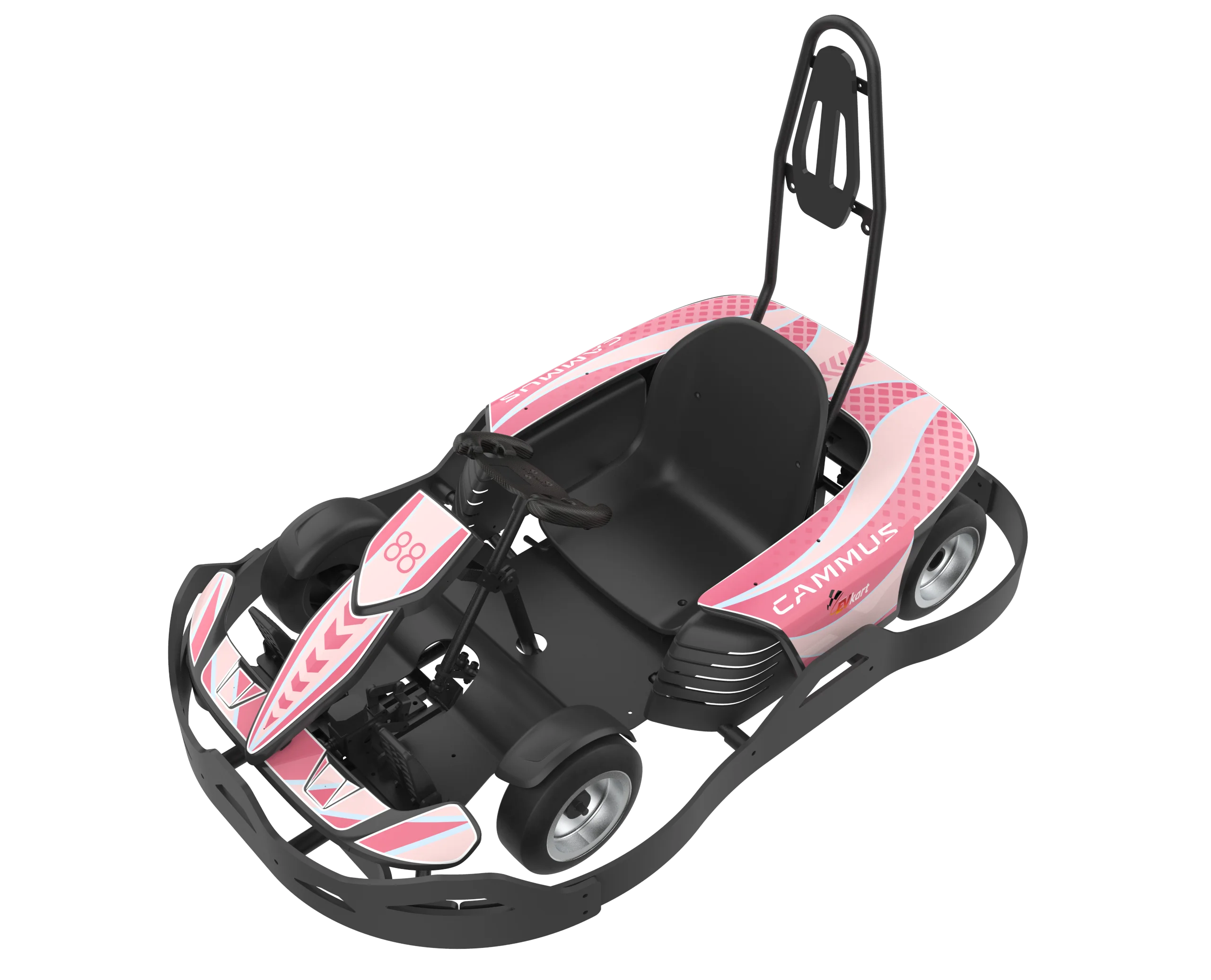 CAMMUS Racing Karting Cars Электрический картинг на батарейках для взрослых и детей