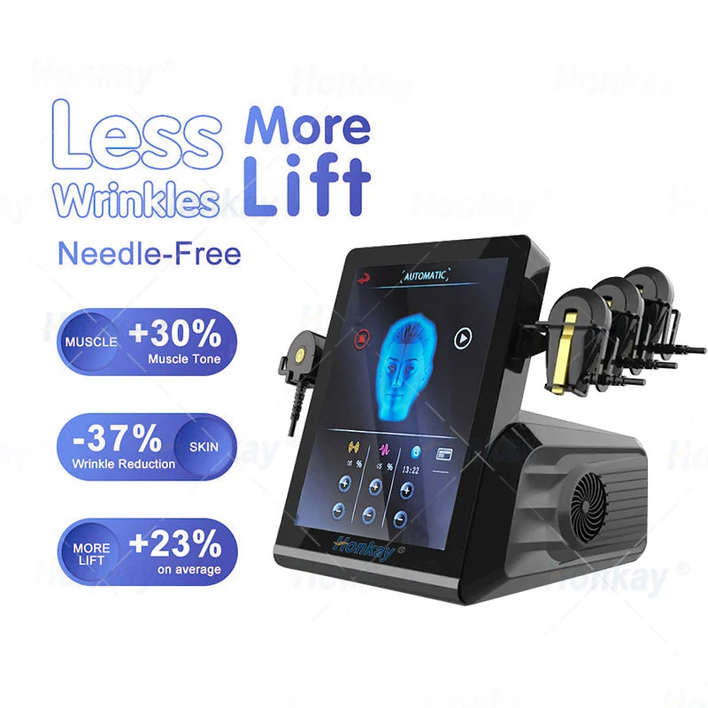 EMRF Лифтинг для лица Подтяжка кожи EMS RF Средство увеличения мышц Скульптура Pe FACE