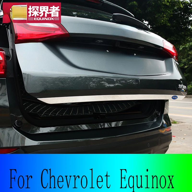 

Наклейка на дверь для Chevrolet Equinox, стильная хромированная накладка с защитой краев, аксессуары из нержавеющей стали 304
