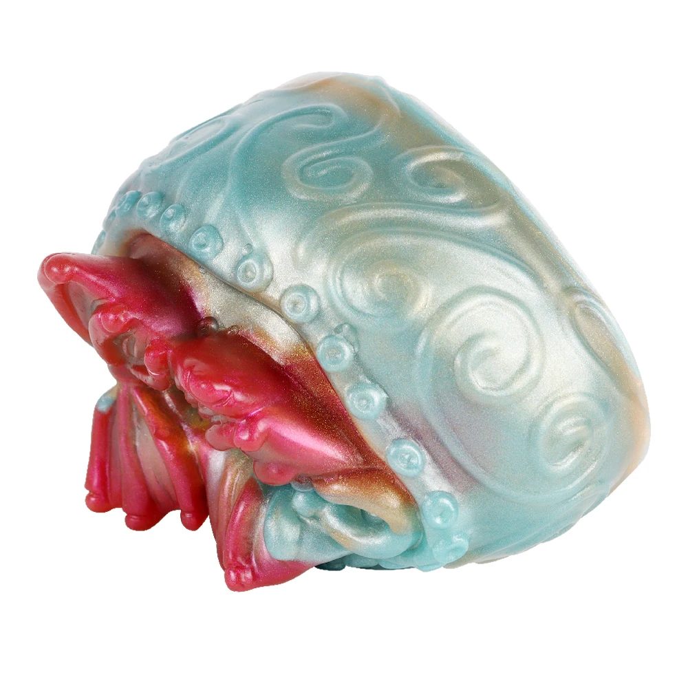 Массажер для пениса GEEBA в форме бабочки гибкий жидкий силиконовый массажер