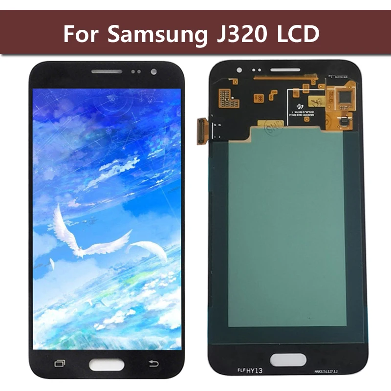 ЖК-дисплей Amoled 5 0 дюйма для Samsung J3 2016 J320 2015 J300 с сенсорным экраном в сборе J320F J320FN