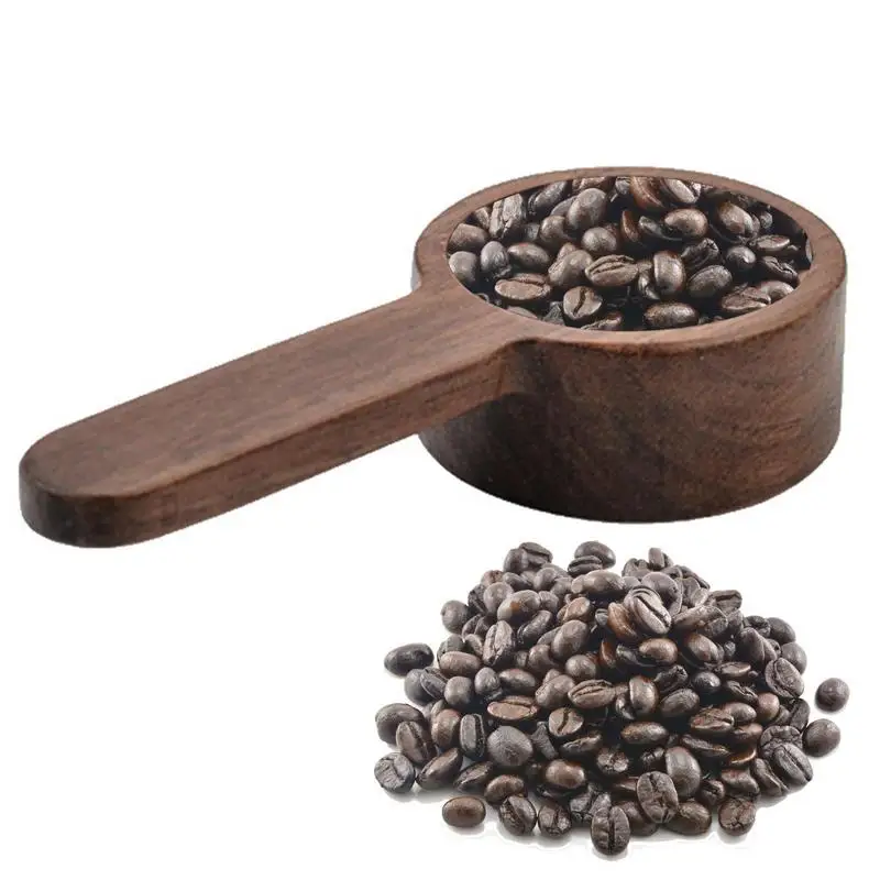 

Ложка Из кофейных зерен, деревянная ложка для канистр, деревянные мерные ложки, емкость 10 г, мерная ложка для кофе, для кухни, молочного порошка
