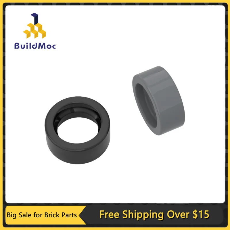 

MOC Compatible Assembles Particles 92409 Small Tire 50951 Tire Skin for Building Blocks Parts DIY Educational Tech Toys