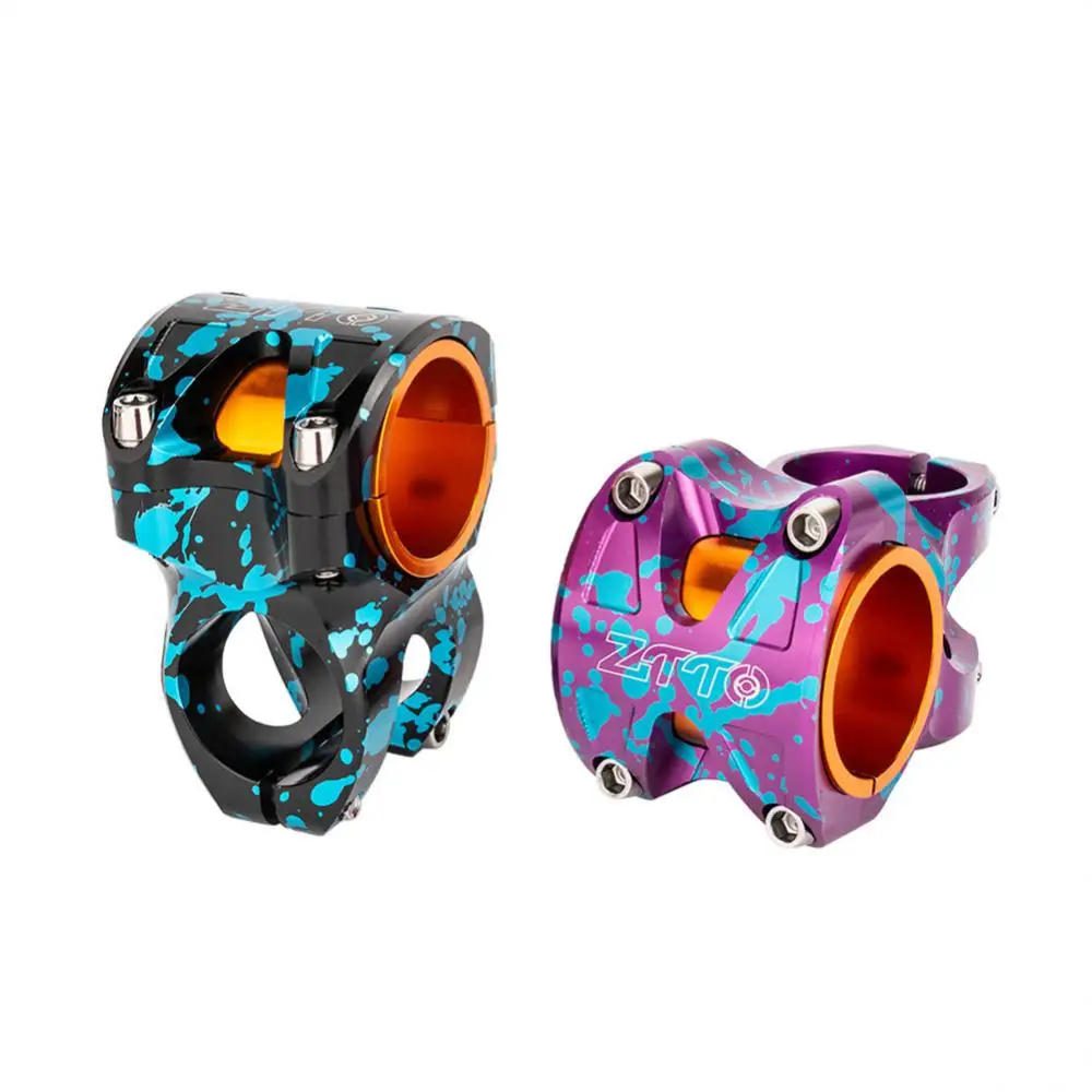 

ZTTO 31.8*35mm Bicycle Stem Mountain Bike Ultra-light Short Stem Riser Hollow Aluminum Alloy Bike Stems Cycling Bicycle Parts