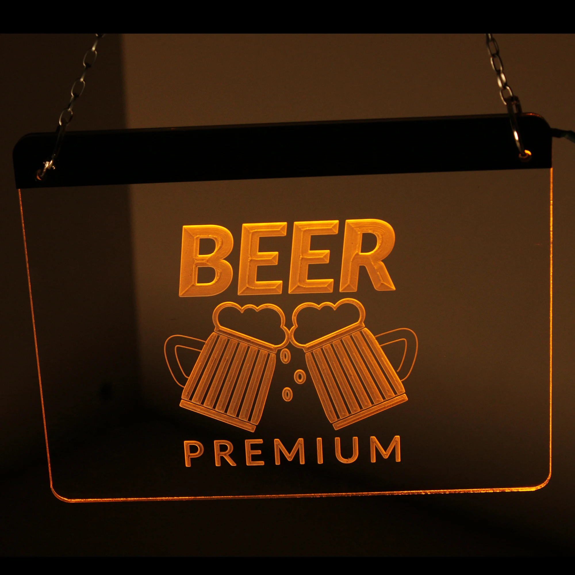 

Beer Cup Brewer Bar Pub Club LED Neon Light Sign Acrylic Decorative Plate Special Gift