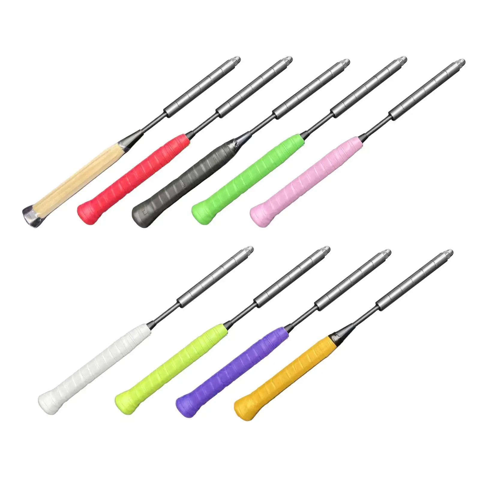 Качели для ракеток бадминтона инструмент тренировки штанги тренировка захват