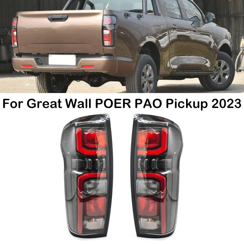 Новинка! Для Great Wall POER PAO Pickup 2023 коммерческая модель автомобиля задний бампер