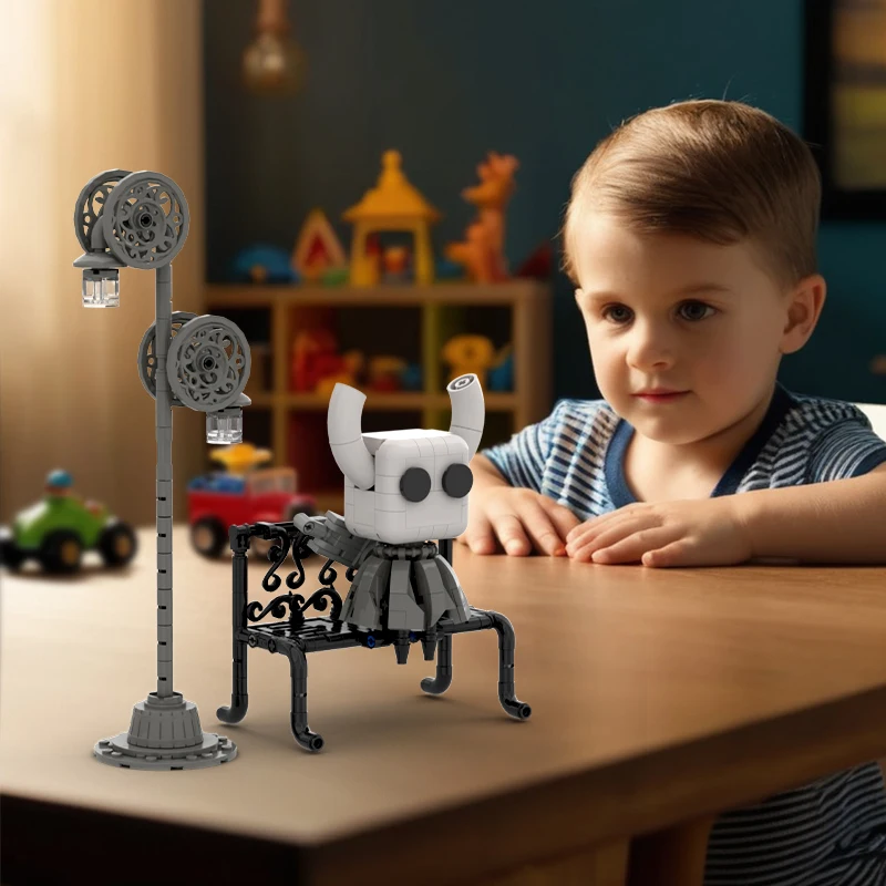 331 шт. набор строительных блоков в виде призрака рыцаря