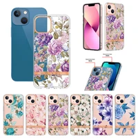 flower case for samsung galaxy s22 plus s21 fe s20 ultra a12 a13 a21s a22 a23 a32 a33 a52 a53 a72 silicone cover case capa bags